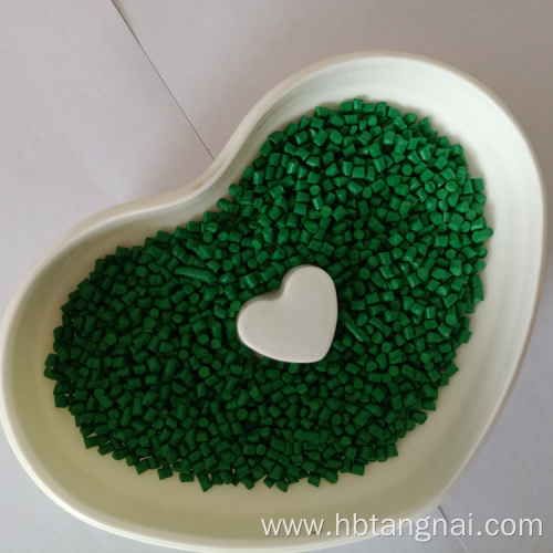 High Concretration Green Color Masterbatch for PE